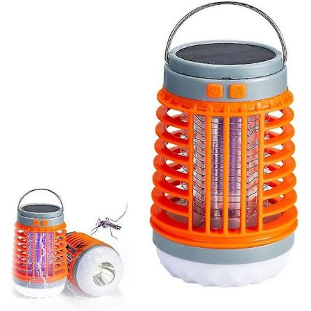 Buzz Blast Pro, Buzz Blast Pro Myggdreper for utendørs- og innendørsbruk, Solar- og USB-lading