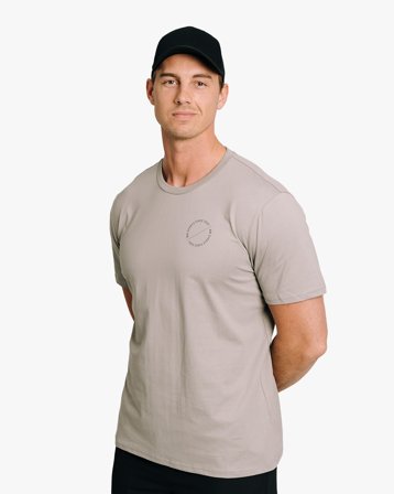 MM Sports Workout T-shirt Emblem, Smoked Grey - 3XL