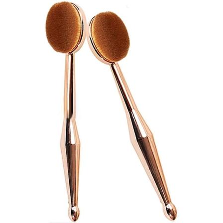 2 stk Sminkekoster, Ansiktsmakeupkost, Multifunksjonell Sminkekost