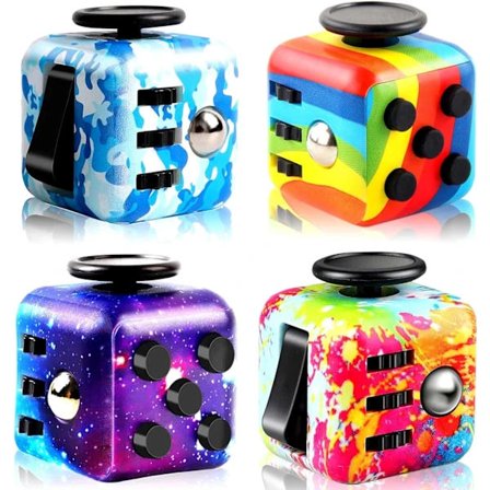Myyty tänään 4 kpl Cube Fidget -lelu, Magic Cube Stressiä ja ahdistusta lievittävä lelu