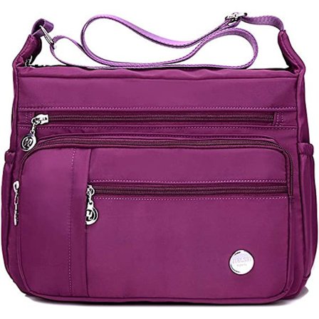 Dame skuldertaske Multi lomme taske Dame messenger taske