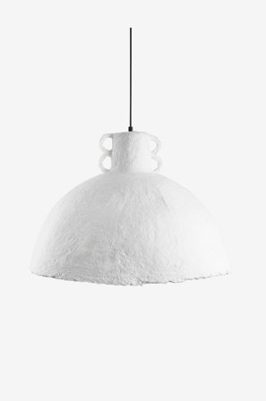 Globen Lighting - Riippuvalaisin Maché 50 - Valkoinen - Riippuvalaisimet - - Homeroom
