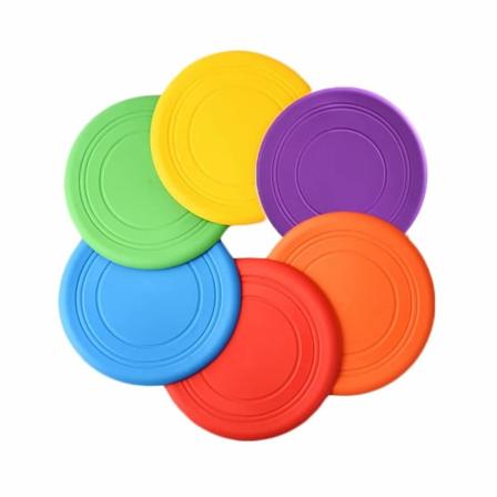 6 kpl lasten lent v kiekko lelu ulkopeli kiekko lent j frisbee