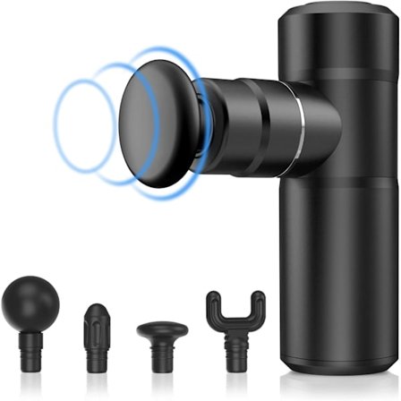 Mini bärbar massagepistol, Alla hjärtans dag-presenter Lättviktsperkussionsmuskelpistol för idrottare, Djupvävnadsmassagepistol, Super Quiet Body 