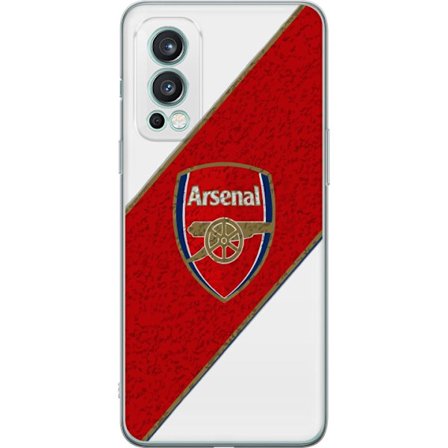 Kompatibelt Mobilskal till OnePlus OnePlus Nord 2 5G Moschino Toy teddybjörn med enkel tecknad design, brun björn med vit tröja och tydlig logotyp