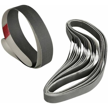 15 st Serie 1 tum x 30 tum Korn 600/800/1000 Slipband Slipning Polering Aluminiumoxid