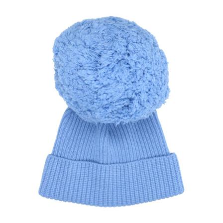 Alberta Ferretti Beanie blå, Dam Hattar, Dam, Storlek: ONE SIZE