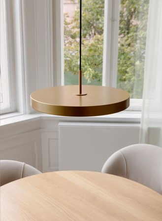 Asteria plus taklampe Ø43 - messing