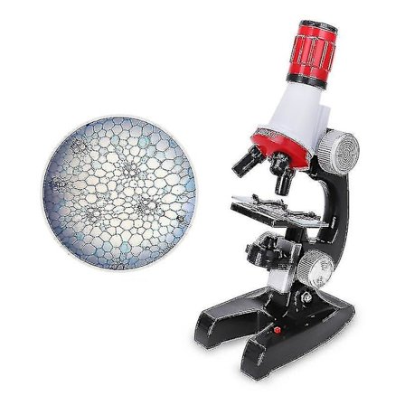 Barnens 1200x Zoom Vetenskapligt Mikroskop, Biologiskt Mikroskop För Barn Och Studenter