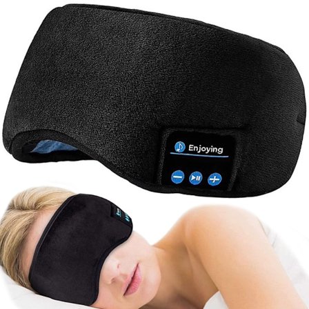 Ögonbindel för sovande bluetooth hörlurar mask