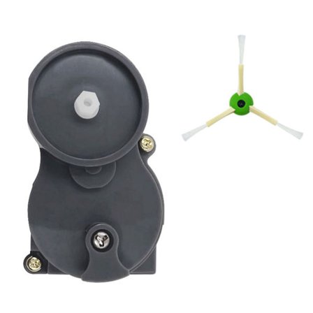Sidoborstar Motormodul & Dammsugare Sidoborste Set Ersättning Lämplig för i7 i7+E5 E6 I3 Lätt att Byta