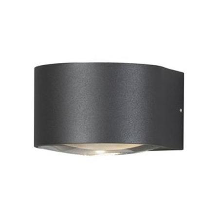 Konstsmide Gela Veggarmatur LED, 6W, 550 lm Mørkegrå, Belysning