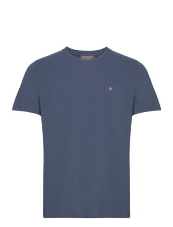 James Tee T-shirts Short-sleeved Marineblå Morris*Betinget Tilbud