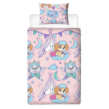 Paw Patrol Sleepover Cover Set Enkel Flerfärgad