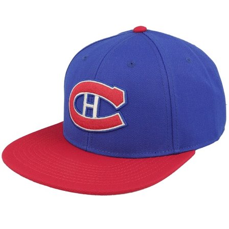 American Needle - NHL Blå snapback Caps - Montreal Canadiens Archive 400 Blue/Red Snapback @ Hatstore