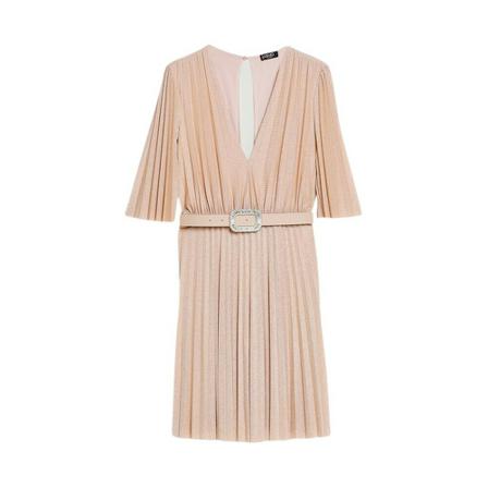 Liu Jo, Midi Dresses Beige, Dames, Maat:S
