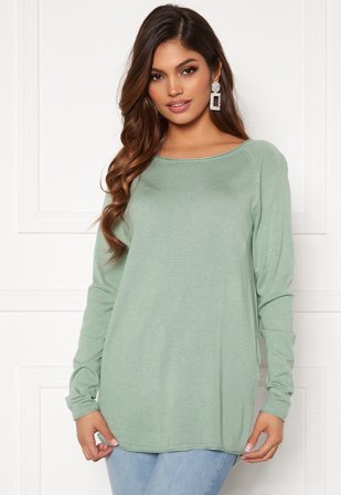 VERO MODA Nellie Glory L/S Blouse Jadenite Klær