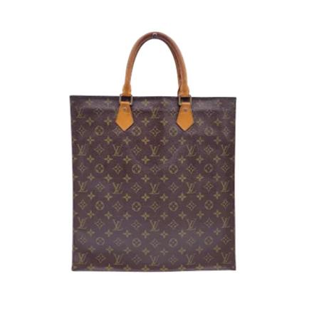 Louis Vuitton Vintage, Pre-owned Bag Bruin, Dames, Maat:ONE Size,Canvas