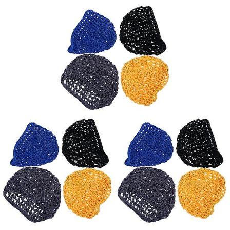 12 kpl Verkkokudoksen Hiusverkko Premium-laatuinen Kudoksen Hiusverkko Kudoksen Hiusverkko 12 kpl 12 pcs