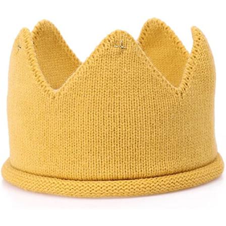 Baby Första Födelsedagsfest Stickad Mössa 1:a Pannbandsmössa