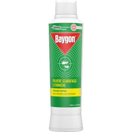 Baygon Polvere Repellente Scarafaggi/Formiche 250ml
