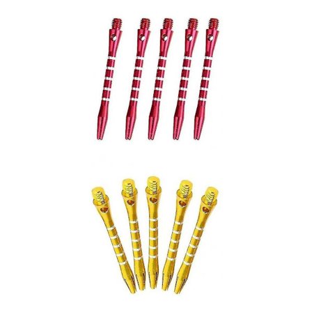 Gensportede Riflede Aluminium Dartpile 2ba Gevindet, Dart Shaft Straight Ring Aluminium Shaft Metal Shaft