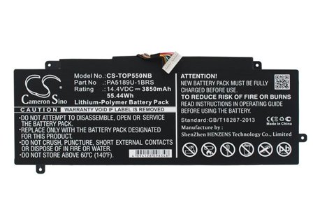 Batteri til bærbar PC for Toshiba Satellite P55W-B, Satellite P55W-B5224 og andre.