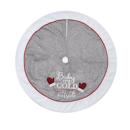 48 tommers hansker juletre skjørt juletre matte dekor