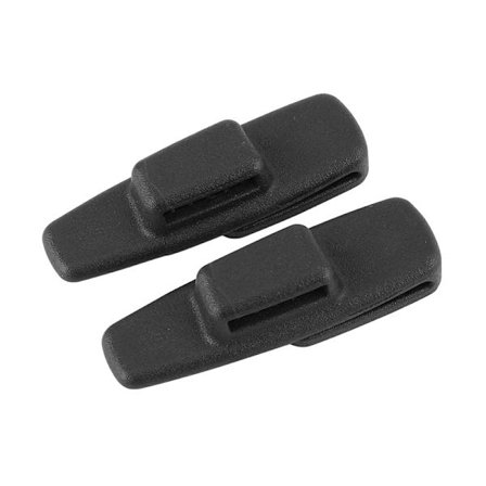 2ST Universal Strong Bilsäkerhetsbälte Skyddsklämma Plast S