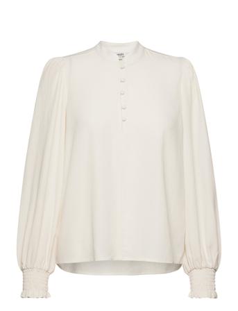Edeline-M Bluse Langermet Hvit MbyM*Betinget Tilbud
