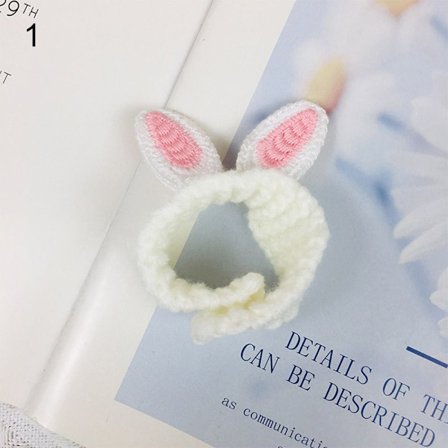 Docka stickad mössa djuröronkåpor 1 1