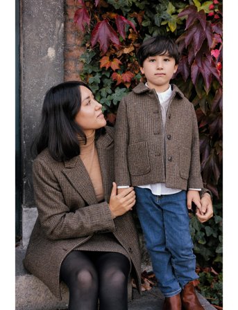 MarMar Copenhagen Oval Jacket - Brown - 80/86