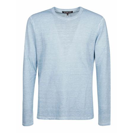 Michael Kors, Cs 2603O687436 Sweater Blauw, Heren, Maat:M