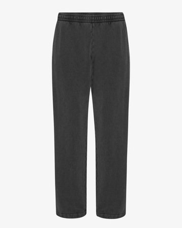 Organic Straight Leg Sweatpants - Faded Black
