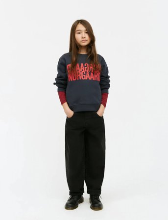 Mads Nørgaard Original Sweat Talinka Sweatshirt - Navy - 6