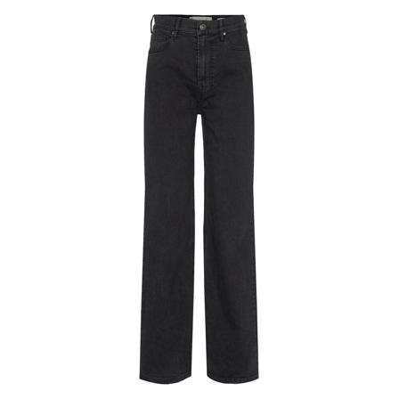 Tomorrow TD Brown Jeans Sort, Dame, Størrelse: W29 L32