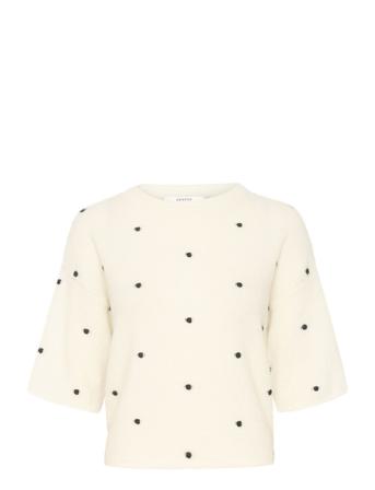 Alphagz Dot Box Tee Gestuz Cream