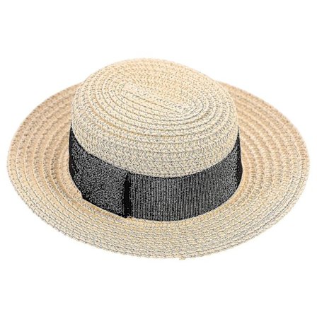 Håndvevd stråhatt dukketilbehør dukkehatt dekorasjon utsøkt dukke stråhatt dekorasjon