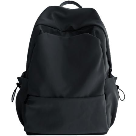 Skolryggsäck för kvinnor, casual reseryggsäckar, laptopryggsäck för tonårsflickor svart