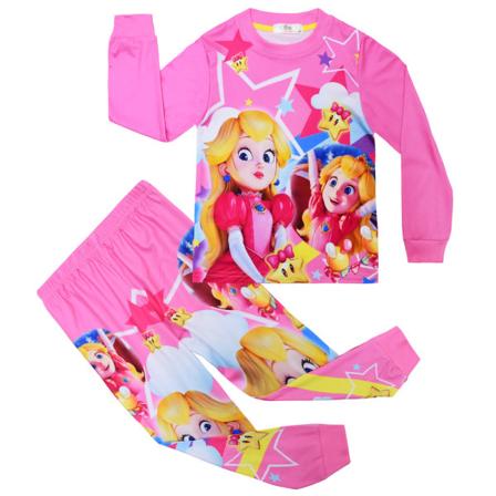 Prinsessa Peach -asu Barns långärmade byxor Set V 120cm