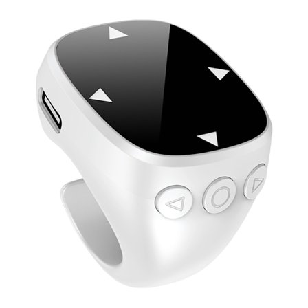 Fingerspidsring fjernbetjening til sidevending for telefon og tablet