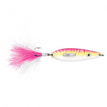 VMC Rattling Roach Spoon 1.8g - Glow Pink Fire UV