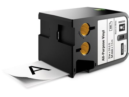 Dymo Tape XTL 54mm svart på vit 7m 1868755 - Lyreco - Kontorsmaskiner - Märkmaskiner och tape - Tape - Dymo XTL