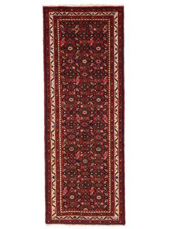 Hosseinabad Fine Rug Hand Knotted 72X195 Runner Persia/Iran