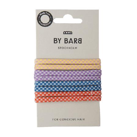 ByBarb Hårsnoddar recycled 8-pack Accessoarer & tillbehör Dam Flerfärgad 1 PCS