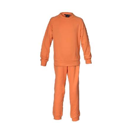 ISBJÖRN of Sweden Panda Chill Sweater & Pant 134cl-176cl T-shirts toppar Unisex Orange 158/164