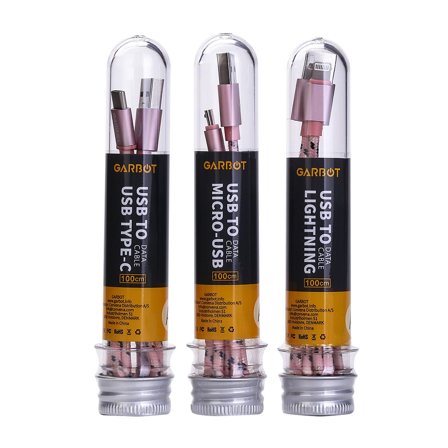 GARBOT Grab&Go 1m Braided Micro-USB