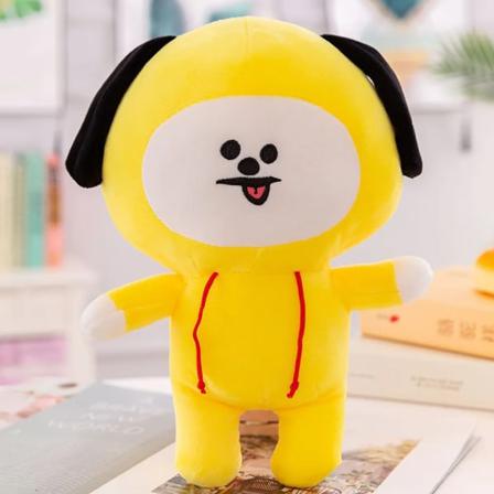 Kawaii Kpop Tecknad 30 Cm Bts Plysch Gosedjur Bt21