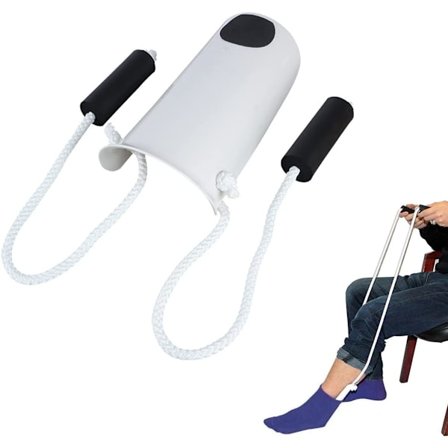 Lätta att ta på och av låga stödstrumpor