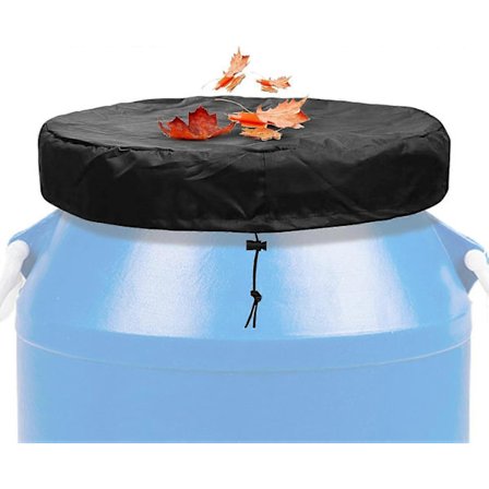 55-gallonlock med dragsko för tunna, töjbart justerbart trumlock med dragsko, 25,59 tum diameter (FMY)